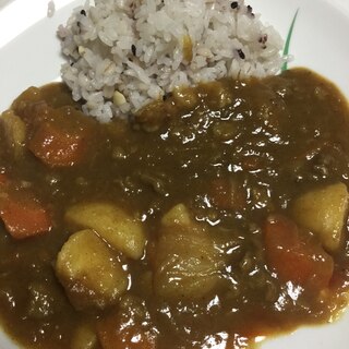 ケチャップ入りカレー